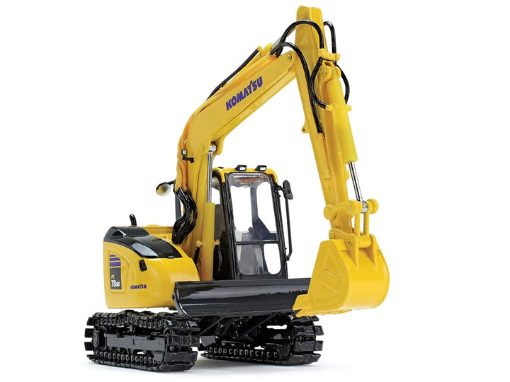 Komatsu PC78US-11 Excavator Yellow 1/50 Diecast Model by DCP/First Gear image 2