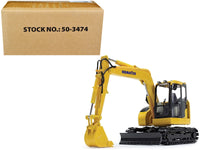 Komatsu PC78US-11 Excavator Yellow 1/50 Diecast Model by DCP/First Gear image 3