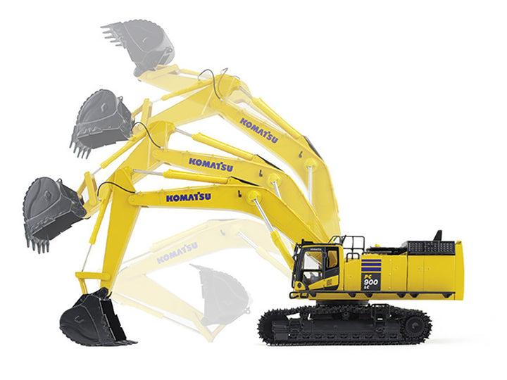 Komatsu PC900LC-11 Excavator Yellow 1/50 Diecast Model by First Gear image 2