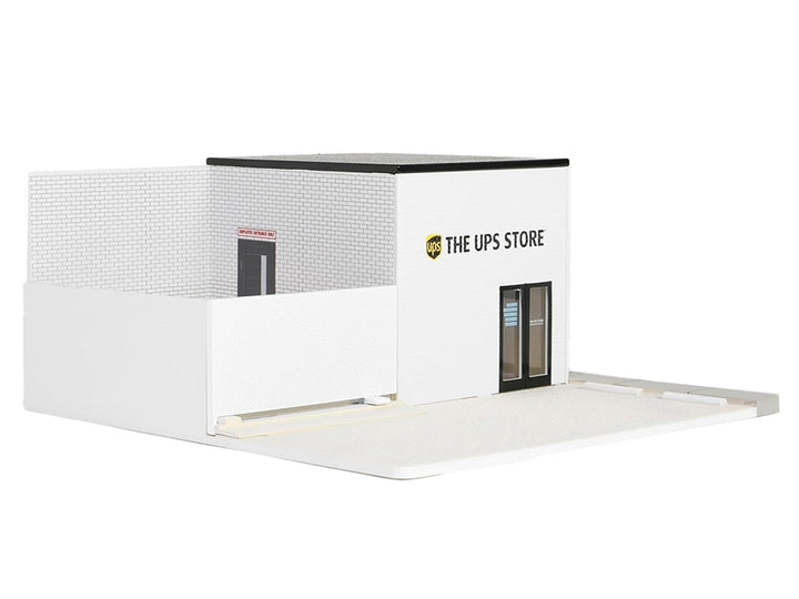 The UPS Store Diorama "Mechanic's Corner" for 1/64 Scale Models by Greenlight image 2