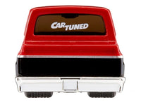 1987 Chevrolet C10 Pickup Truck Red Metallic and Black "Customs" Series 2 Diecast Model Car by CarTuned image 3