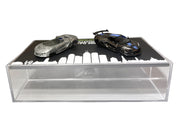 2025 Chevrolet Corvette C8 ZR1 Black with Blue Stripes with Raw Casting Dual Pack "2025 Greenlight Waltersons Collector's Expo Exclusive" 1/64 Diecast Model Car by Greenlight image 3
