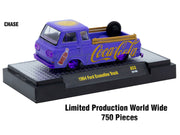"Coca-Cola" Set of 3 pieces Release 53 Limited Edition to 10000 pieces Worldwide 1/64 Diecast Model Cars by M2 Machines image 2