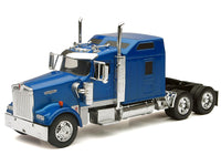 Kenworth W900 Truck Tractor Blue Metallic 1/32 Diecast Model by New Ray image 2