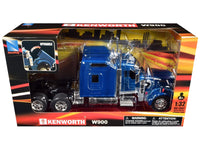 Kenworth W900 Truck Tractor Blue Metallic 1/32 Diecast Model by New Ray image 3