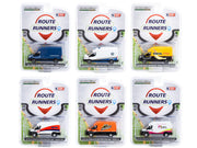 "Route Runners" Set of 6 Vans Series 5 1/64 Diecast Model Cars by Greenlight image 2