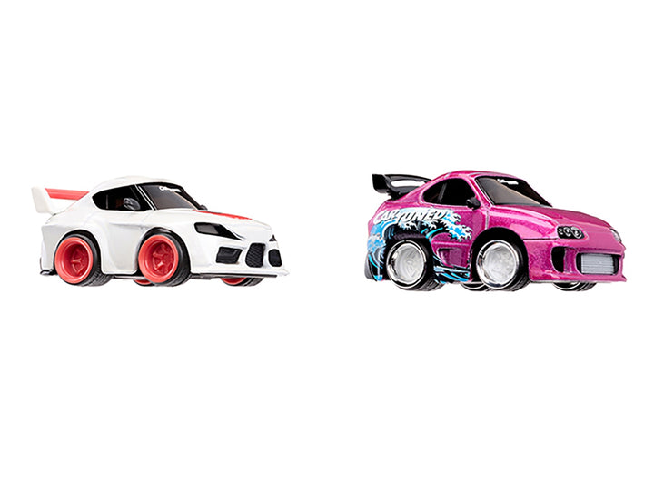 "Sick Supras" Series 6 Toyota Double Pack Set of 2 Cars Diecast Model Cars by CarTuned image 2