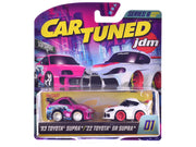"Sick Supras" Series 6 Toyota Double Pack Set of 2 Cars Diecast Model Cars by CarTuned image 3