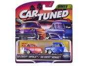"Kustoms" Double Pack Series 8 Set of 4 Cars Diecast Model Cars by CarTuned image 3