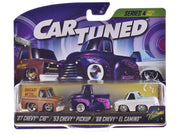 "Kustoms" Series 4 Chevrolet Triple Pack Set of 3 Cars Diecast Model Cars by CarTuned image 3
