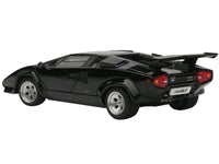 Lamborghini Countach 5000S Black 1/43 Diecast Model Car by Autoart