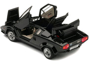 Lamborghini Countach 5000S Black 1/43 Diecast Model Car by Autoart image 4