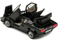 Lamborghini Countach 5000S Black 1/43 Diecast Model Car by Autoart image 4