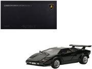 Lamborghini Countach 5000S Black 1/43 Diecast Model Car by Autoart image 5