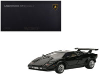 Lamborghini Countach 5000S Black 1/43 Diecast Model Car by Autoart image 5