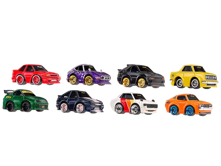 JDM Tuners Series 5 Set of 8 Pieces Diecast Model Cars by CarTuned image 2