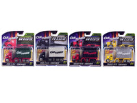 "Rigs" Container Case Series 3 Set of 4 Pieces Diecast Model Cars by CarTuned