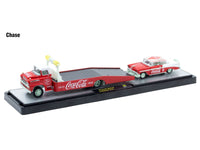 Auto Haulers "Coca-Cola" Set of 3 pieces Release S03 Limited Edition to 4800 pieces Worldwide 1/64 Diecast Model by M2 Machines image 3