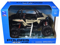 Polaris RZR XP 1000 Dune Buggy Sand Metallic 1/18 Diecast Model by New Ray image 3