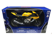 2016 Yamaha YZF-R1 Yellow Motorcycle Model 1/12 by New Ray image 2