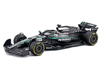 Mercedes AMG F1 W16 E Performance #63 George Russell Formula One F1 World Championship (2025) "Formula Racing" Series 1/64 Diecast Model Car by Bburago image 2