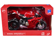 Ducati Panigale V4S Motorcycle Red 1/12 Diecast Motorcycle Model by New Ray