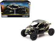 Can-Am Maverick X3 XRC Turbo ATV Tan and Black with Silver Top cast 1/18 Diecast Model by New Ray image 2