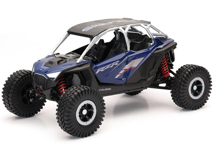New Ray Polaris RZR Pro R UTV blue black top Xtreme Off-Road 1:18 58466A, view 1