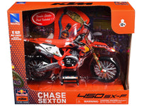 KTM 450 SX-F Motorcycle #4 Chase Sexton "Red Bull KTM Factory Racing" 1/12 Diecast Model by New Ray image 3