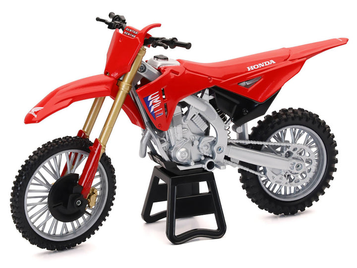 Honda CRF450R Motorcycle Red with Black Accents 1/12 Diecast Model by New Ray image 2