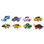 "Lowriders Show Glow" Series 3 Set of 8 Pieces Diecast Model Cars by CarTuned image 2