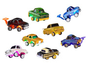 "Lowriders Show Glow" Series 3 Set of 8 Pieces Diecast Model Cars by CarTuned image 3