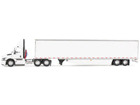 DCP First Gear Freightliner fifth generation Cascadia day cab white 53 foot Utility trailer 1:64 60-2001, product image 3