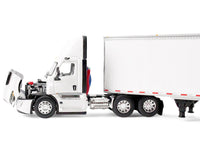 DCP First Gear Freightliner fifth generation Cascadia day cab white 53 foot Utility trailer 1:64 60-2001, product image 4