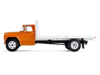 GMC 4000 Flatbed Truck Omaha Orange 1/64 Diecast Model by DCP/First Gear image 3