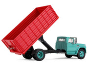 GMC 4000 Grain Truck Turquoise with Red Container 1/64 Diecast Model by DCP/First Gear image 3