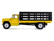 GMC 4000 Stake Truck Bright Yellow 1/64 Diecast Model by DCP/First Gear image 3