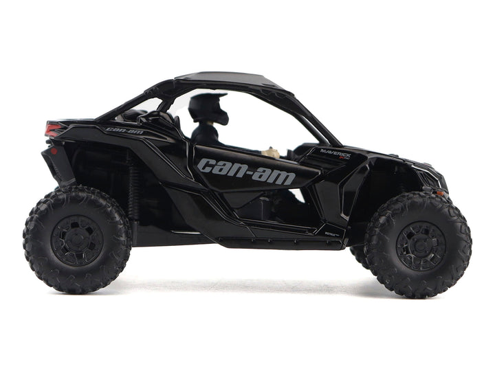 Can-Am Maverick X3 X RS Turbo RR Triple Black with Driver Figure 1/32 Diecast Model by BRP Models image 2
