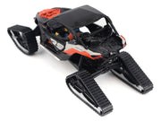 Can-Am Maverick X3 X RS Turbo RR Winter Version Chalk Gray and Magma Red with Driver Figure 1/32 Diecast Model by BRP Models image 3