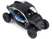 Can-Am Maverick X3 X RS Turbo RR Intense Blue and Chalk Gray with Driver Figure 1/32 Diecast Model by BRP Models image 4