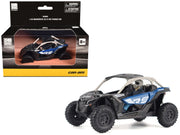 Can-Am Maverick X3 X RS Turbo RR Intense Blue and Chalk Gray with Driver Figure 1/32 Diecast Model by BRP Models image 5