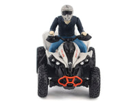 Can-Am Renegade X XC 1000R ATV Chalk Gray with Driver Figure 1/32 Diecast Model by BRP Models image 3
