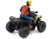 Can-Am Renegade X XC 1000R ATV Desert Tan with Driver Figure 1/32 Diecast Model by BRP Models image 5
