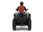 Can-Am Renegade X MR 1000R ATV Desert Tan with Driver Figure 1/32 Diecast Model by BRP Models image 2