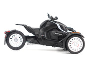 Can-Am Ryker Rally 3-Wheel Motorcycle Ghost Black 1/32 Diecast Model by BRP Models image 2