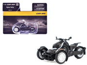 Can-Am Ryker Rally 3-Wheel Motorcycle Ghost Black 1/32 Diecast Model by BRP Models image 5