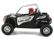 Can-Am Maverick Sport XXC 1000R Silver Metallic and Black with Driver Figure 1/32 Diecast Model by BRP Models image 2