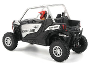 Can-Am Maverick Sport XXC 1000R Silver Metallic and Black with Driver Figure 1/32 Diecast Model by BRP Models image 3
