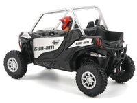 Can-Am Maverick Sport XXC 1000R Silver Metallic and Black with Driver Figure 1/32 Diecast Model by BRP Models image 3