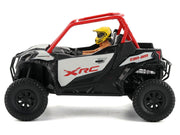Can-Am Maverick Sport XRC 1000R Red and Gray with Driver Figure 1/32 Diecast Model by BRP Models image 2